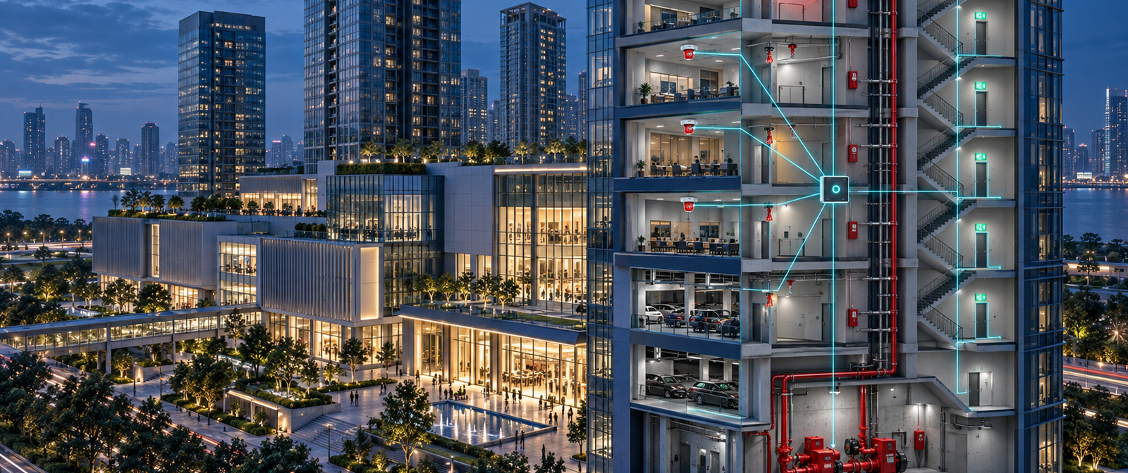 物业与楼宇智慧消防场景